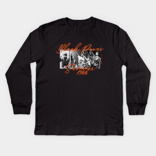 Black Power, Summer 1966 Kids Long Sleeve T-Shirt